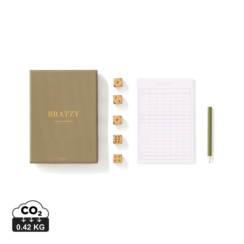 Jeu de table basse à personnaliser Bratzy VINGA Vert 